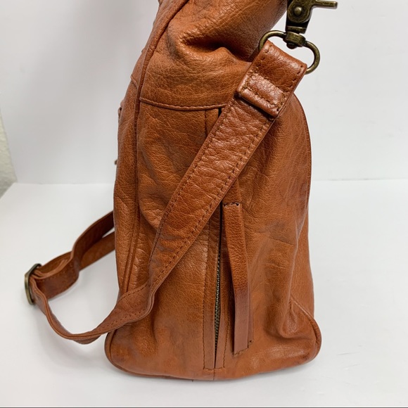 Anthropologie Day & Mood Phoebe Leather Tote Bag - Picture 8 of 12